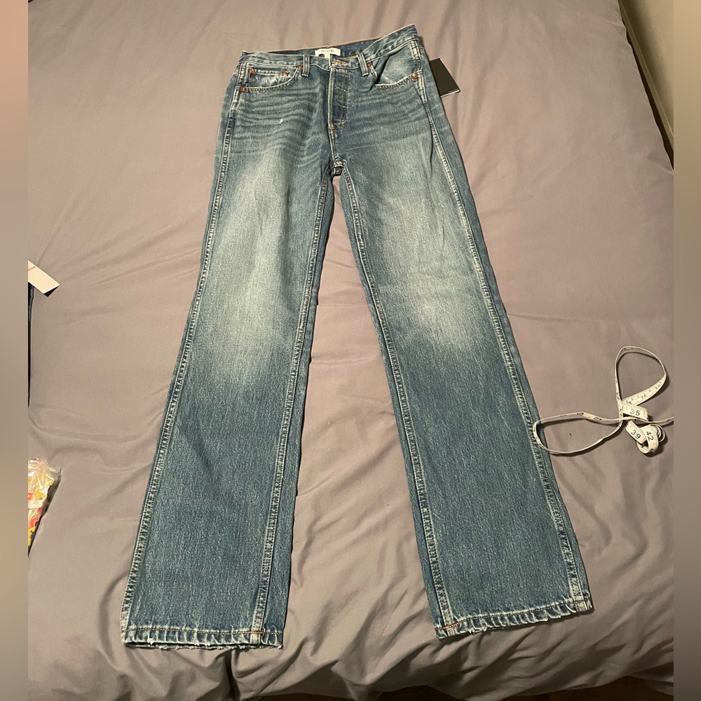 RE/DONE High Rise Loose Straight Leg - Picture 2 of 7